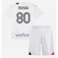 AC Milan Yunus Musah #80 Replica Away Minikit 2023-24 Short Sleeve (+ pants)